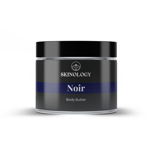Noir Body Butter                           (4 oz)This whipped body butter is a luxurious and nourishing blend of natural ingredients that deeply moisturizes, soothes and hydrates the skin.Skinology Natural SkincareSkinology Natural Skincare